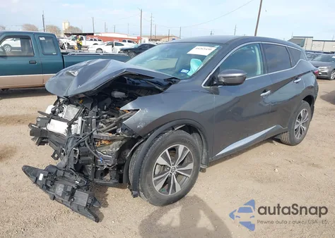 2020 Nissan Murano S Fwd из США, поврежденный, VIN 5N1AZ2AJ0LN131445